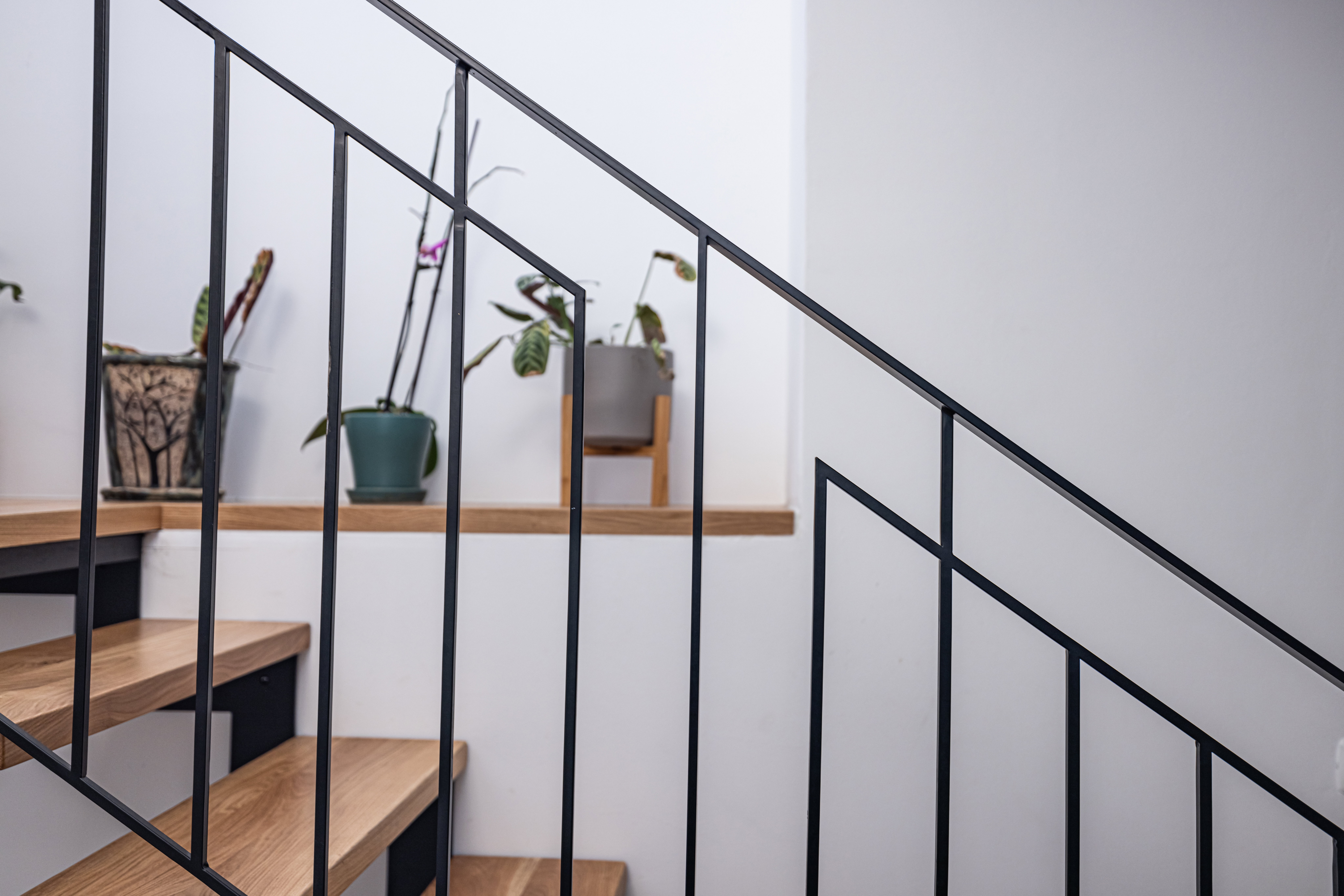 Customized metal stairs