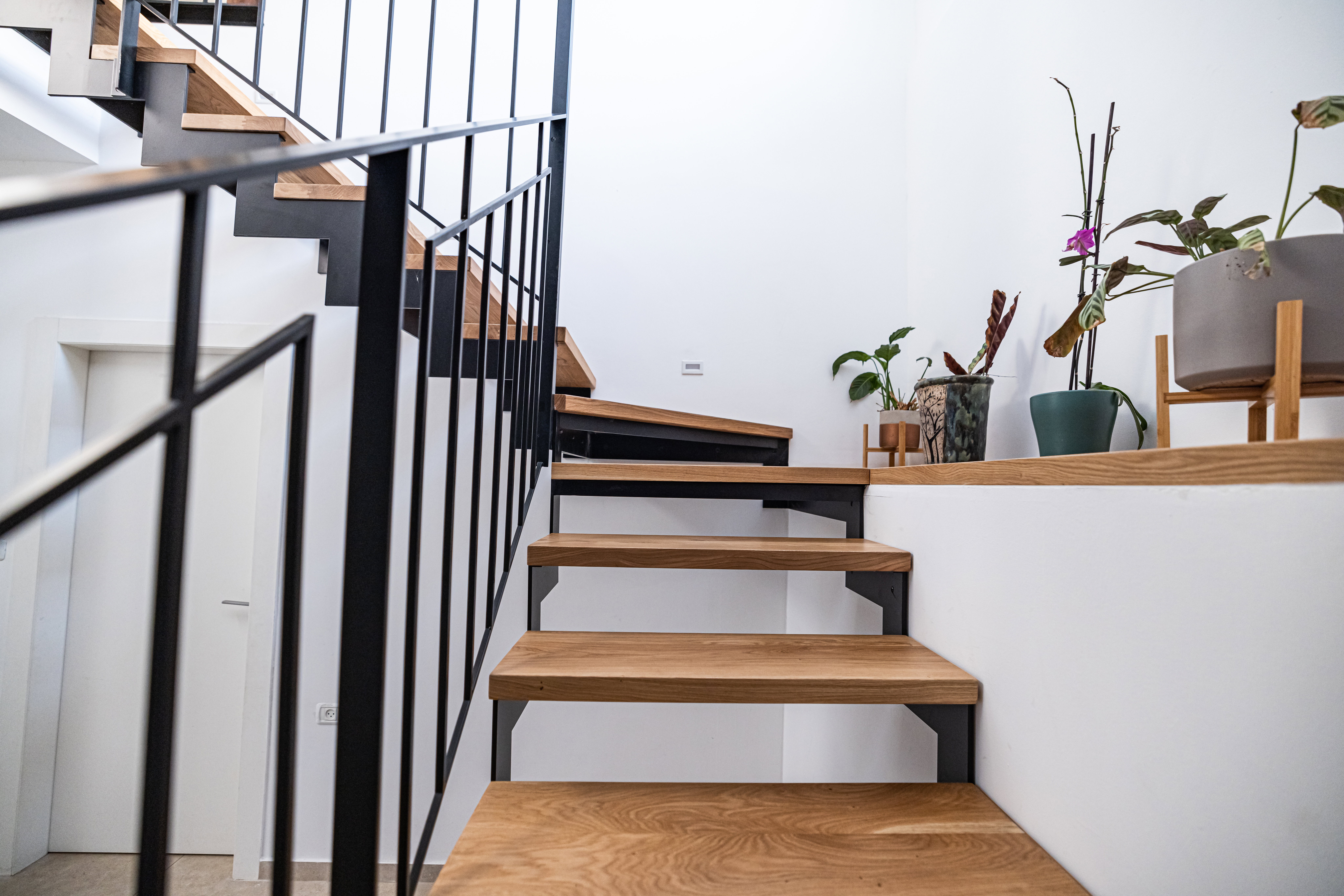 Customized metal stairs