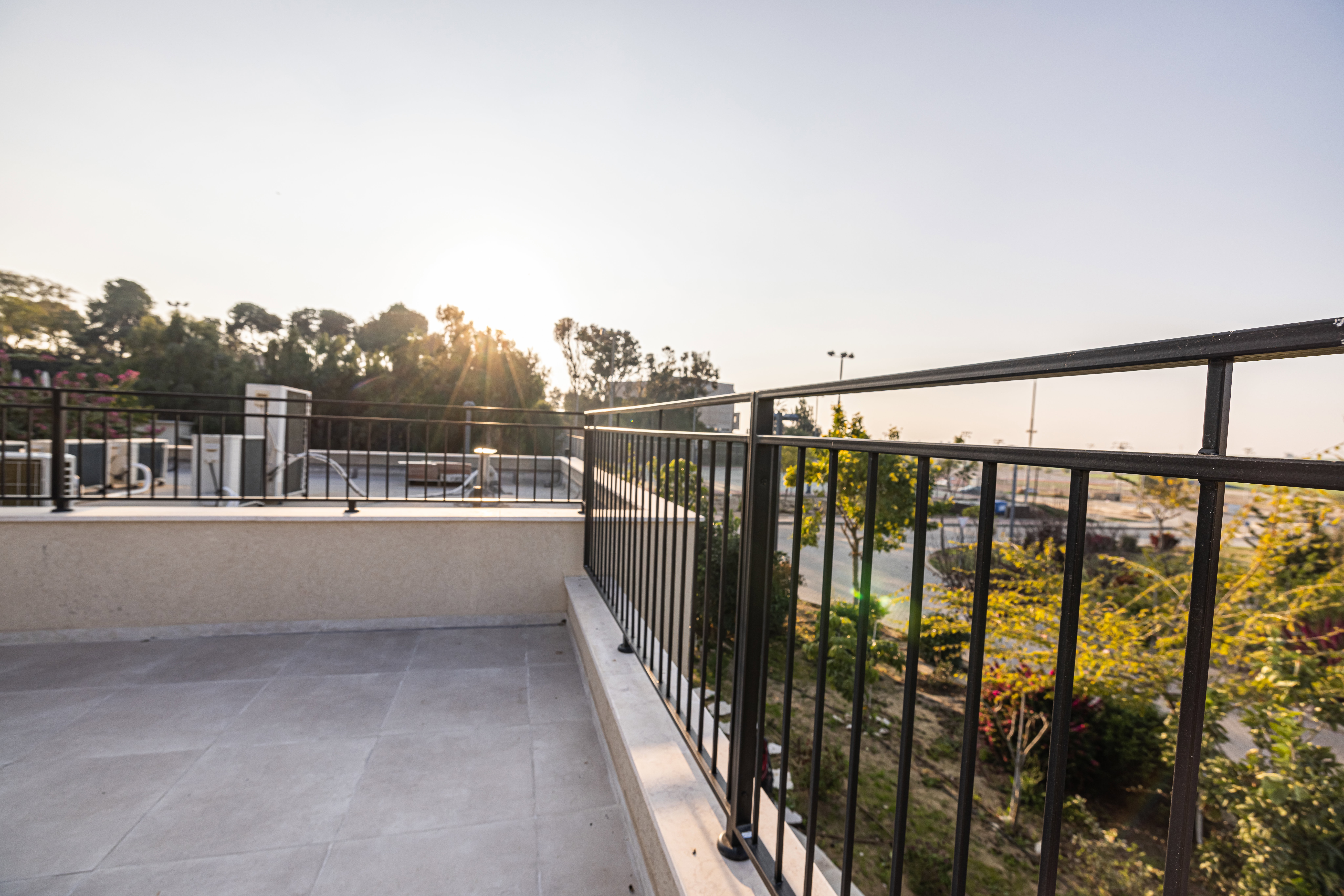 Customized metal stairs