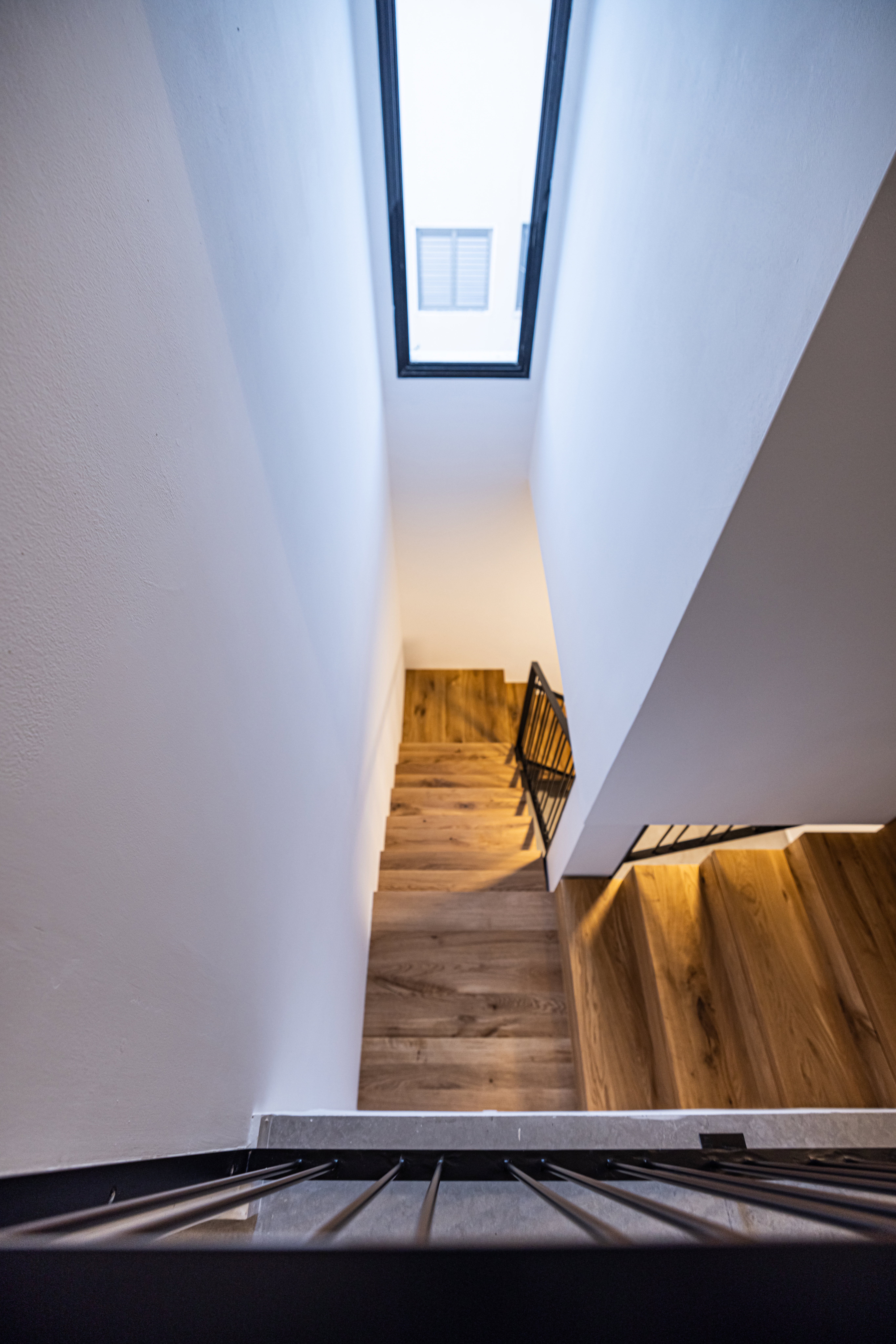 Customized metal stairs