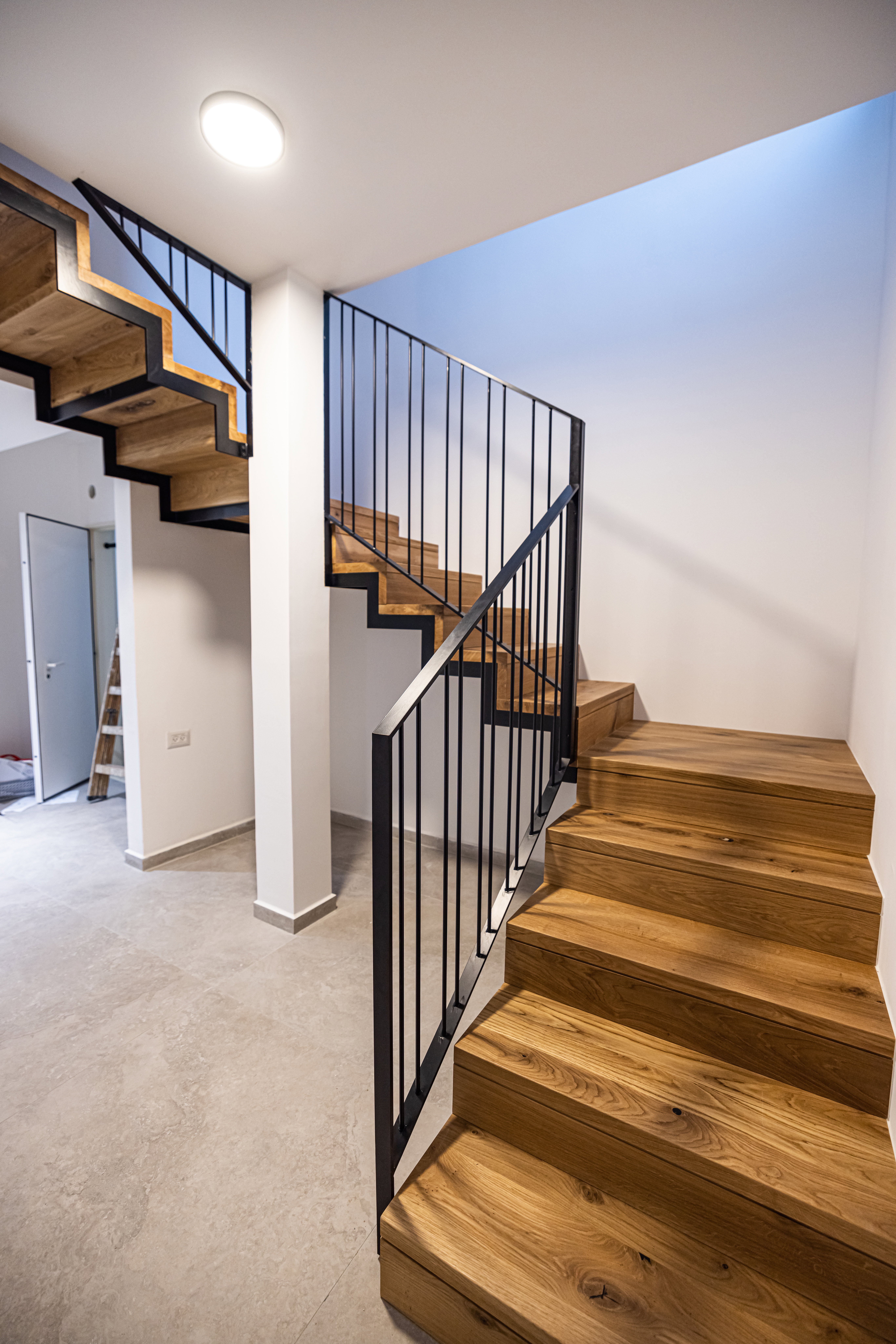 Customized metal stairs
