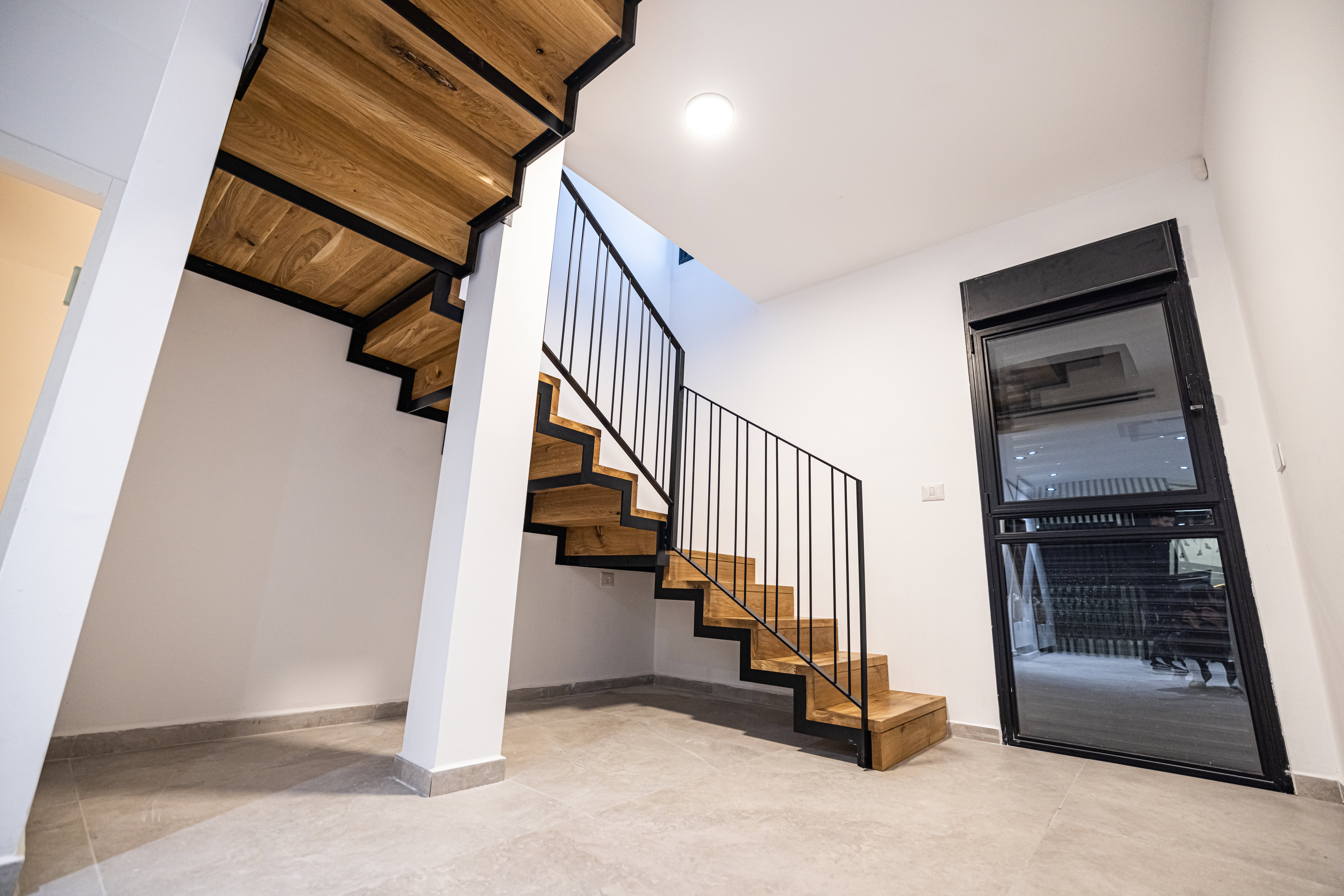 Customized metal stairs