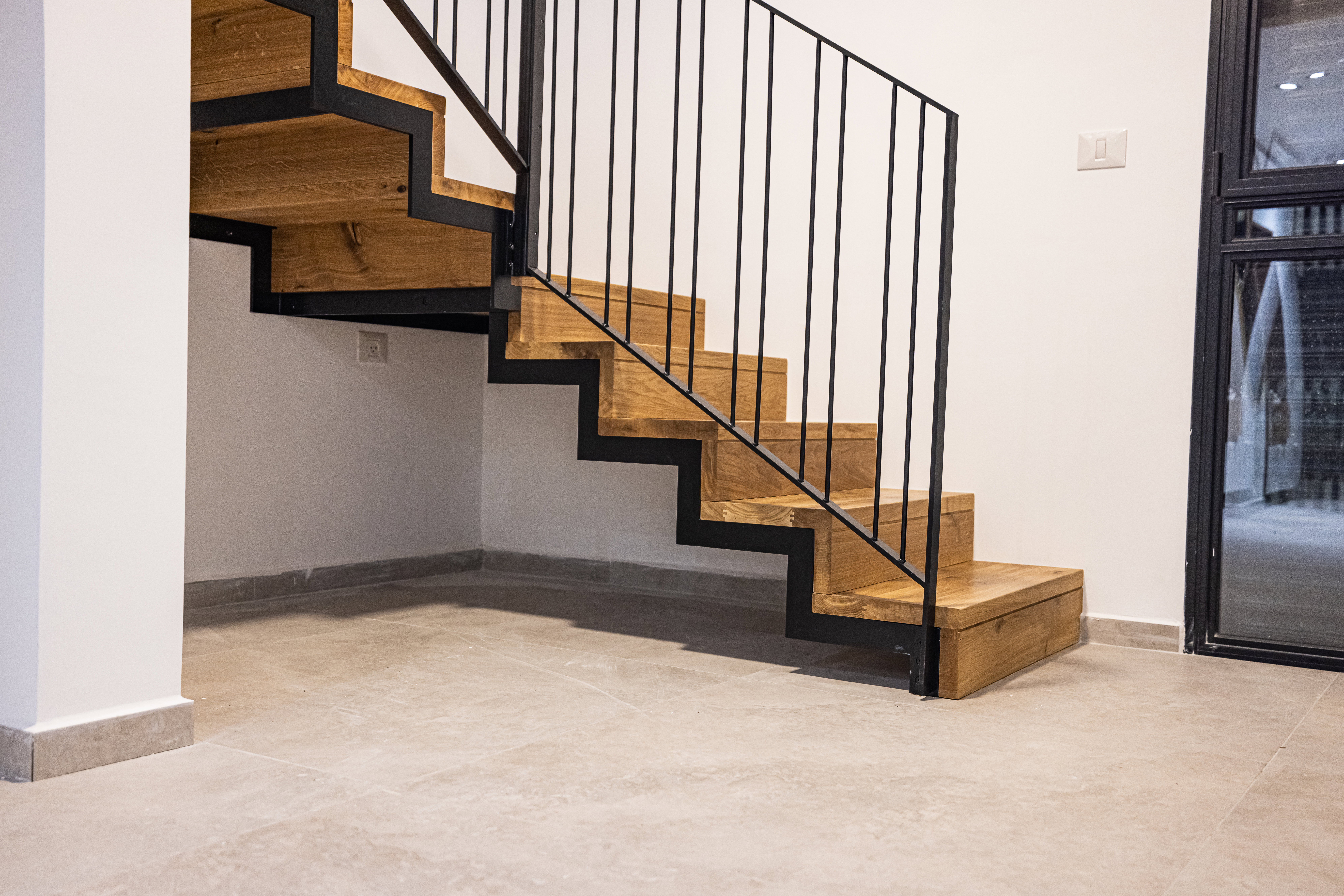 Customized metal stairs