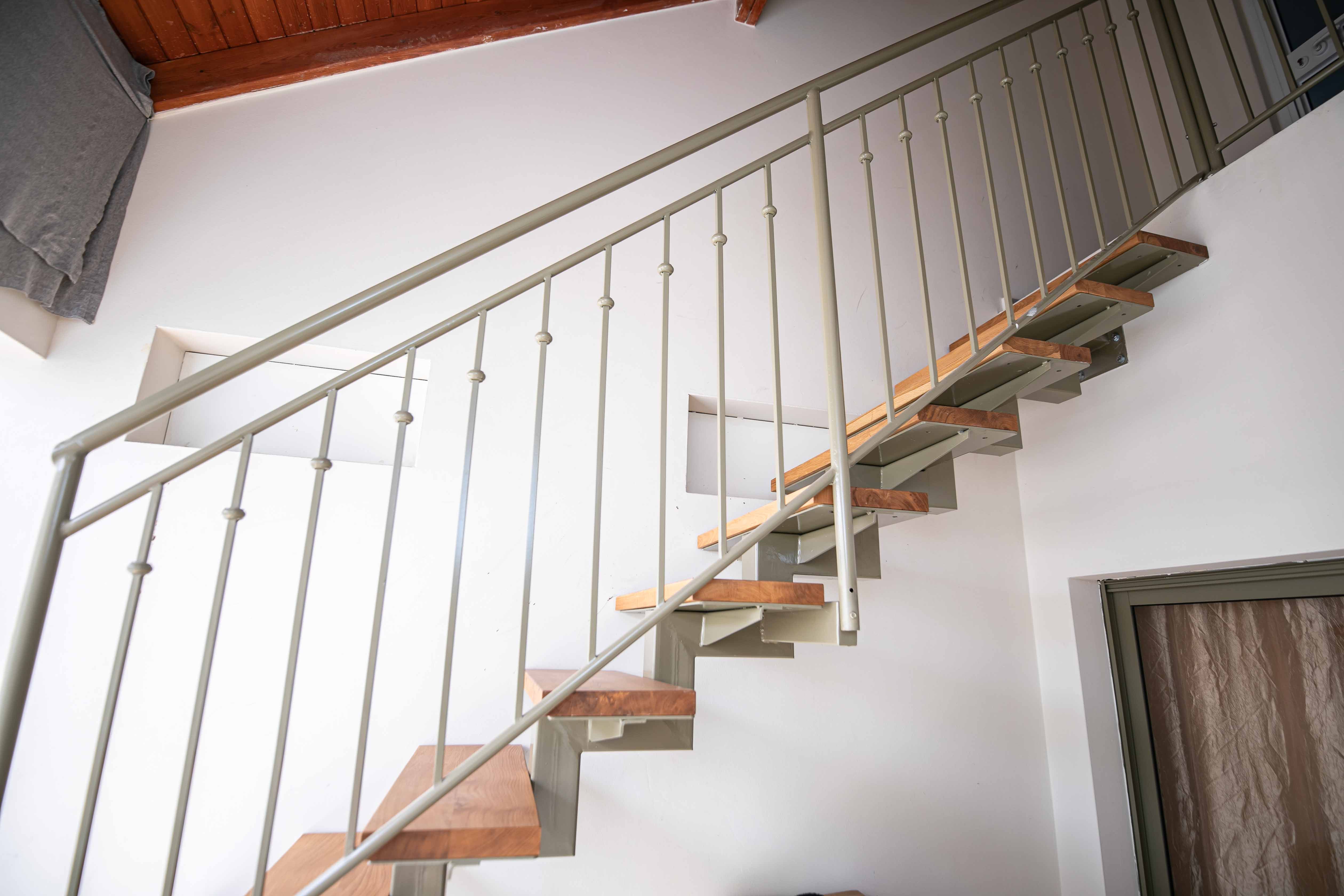 Customized metal stairs