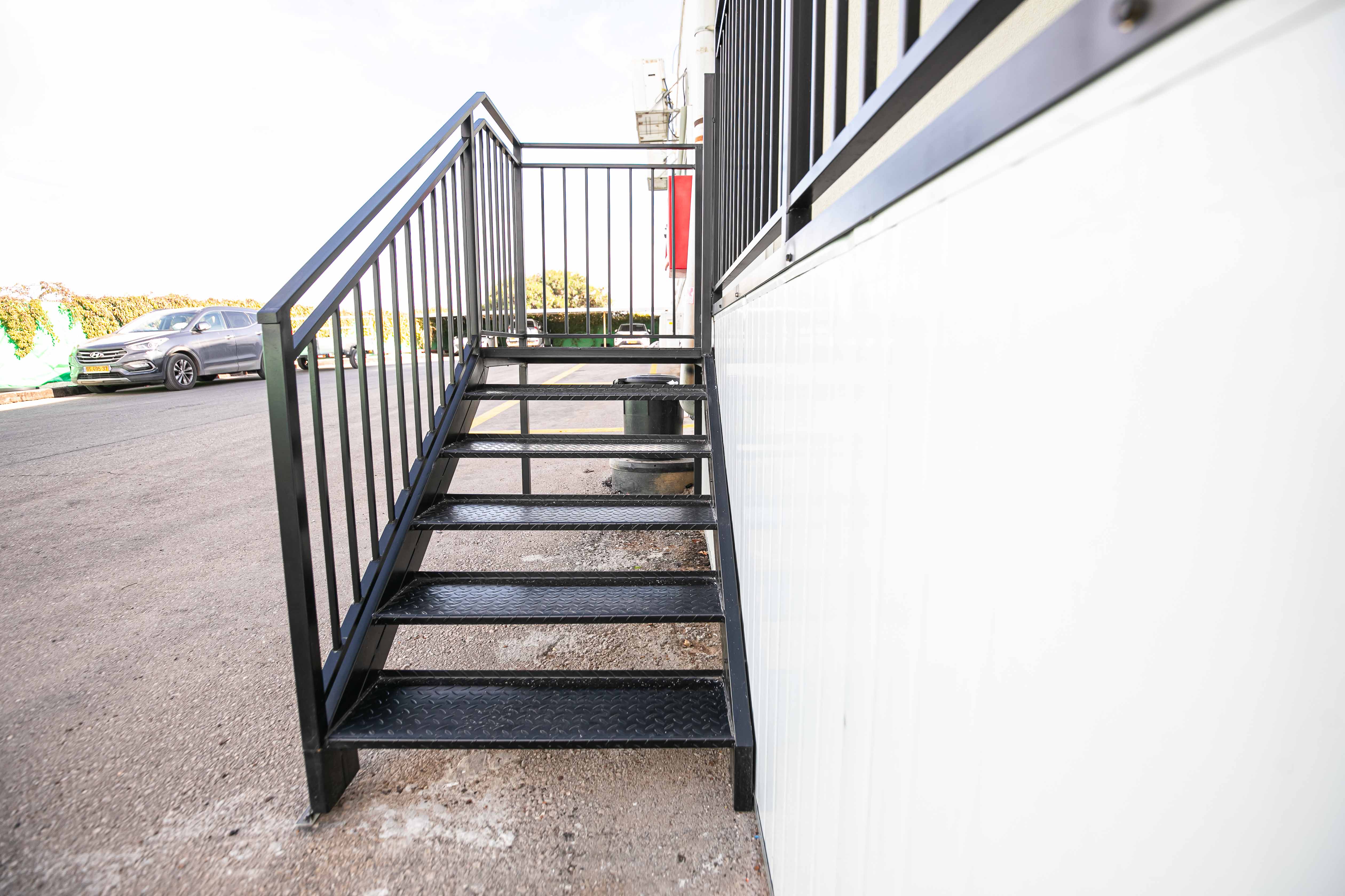Customized metal stairs