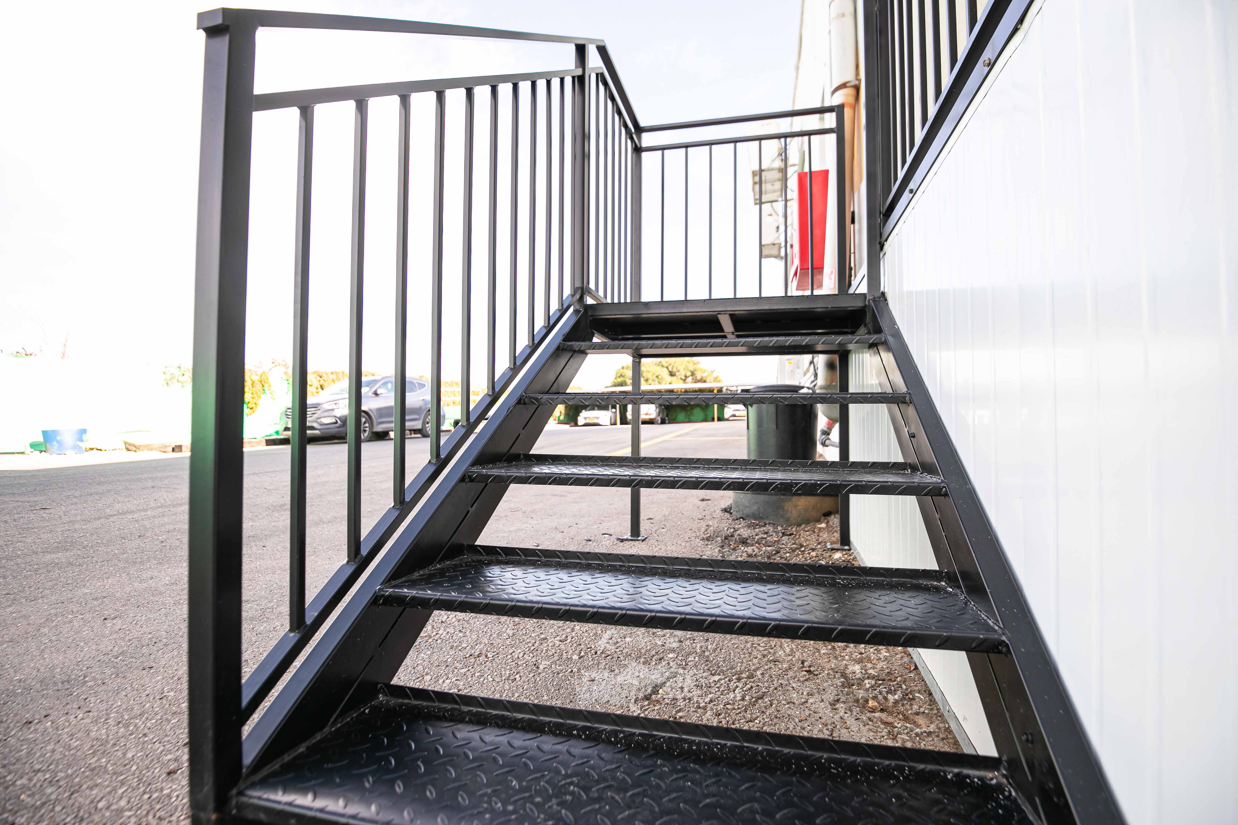 Customized metal stairs