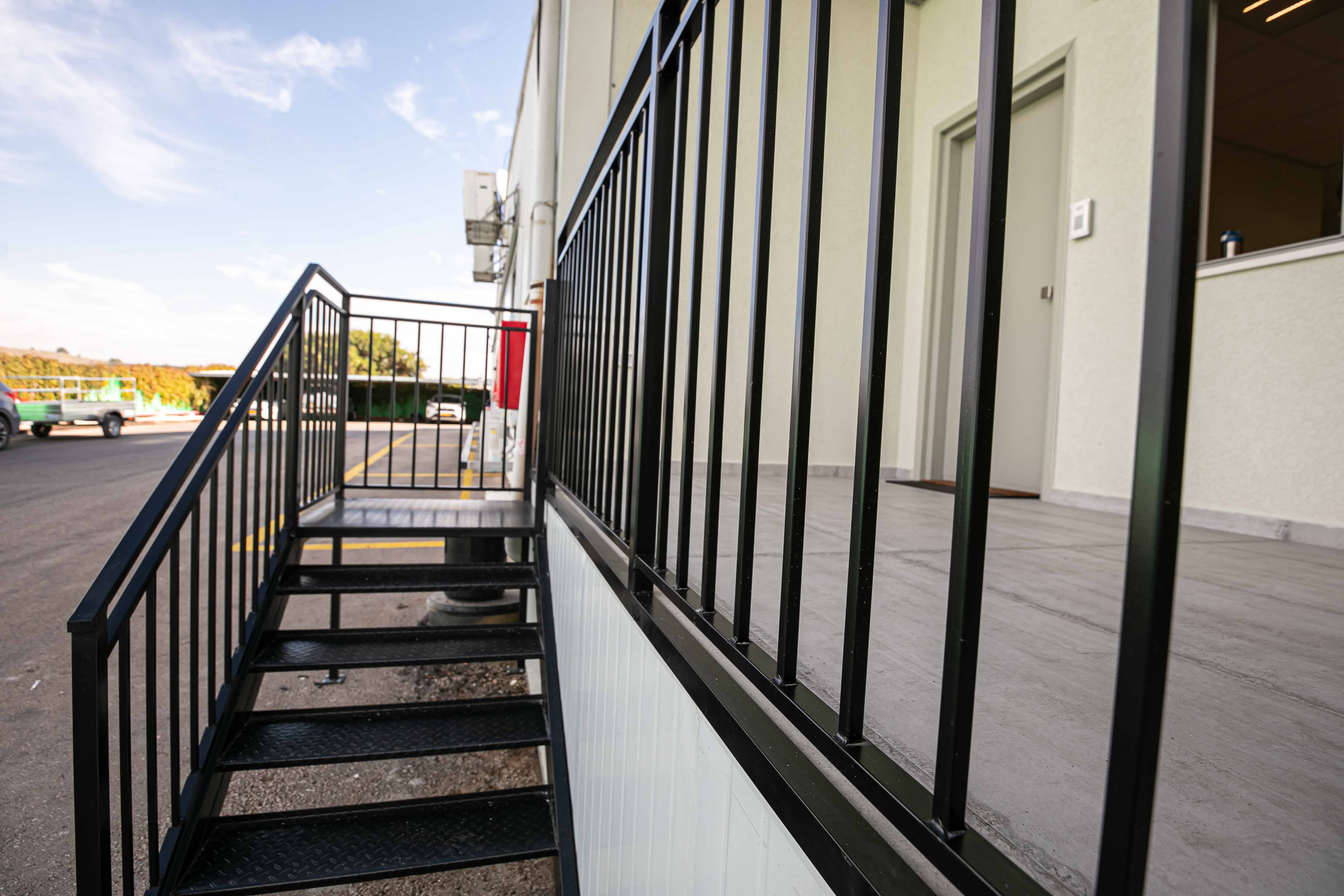 Customized metal stairs