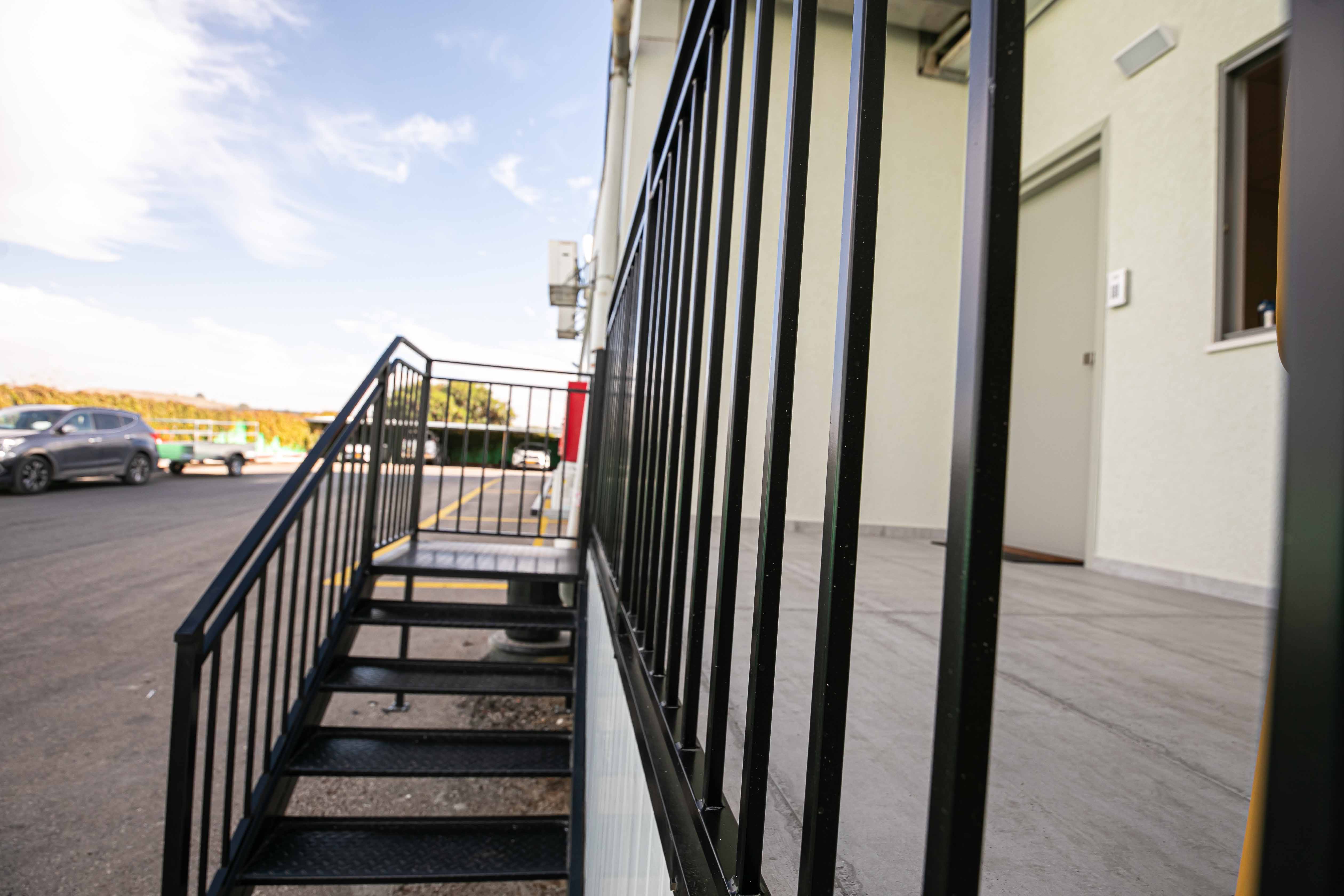 Customized metal stairs