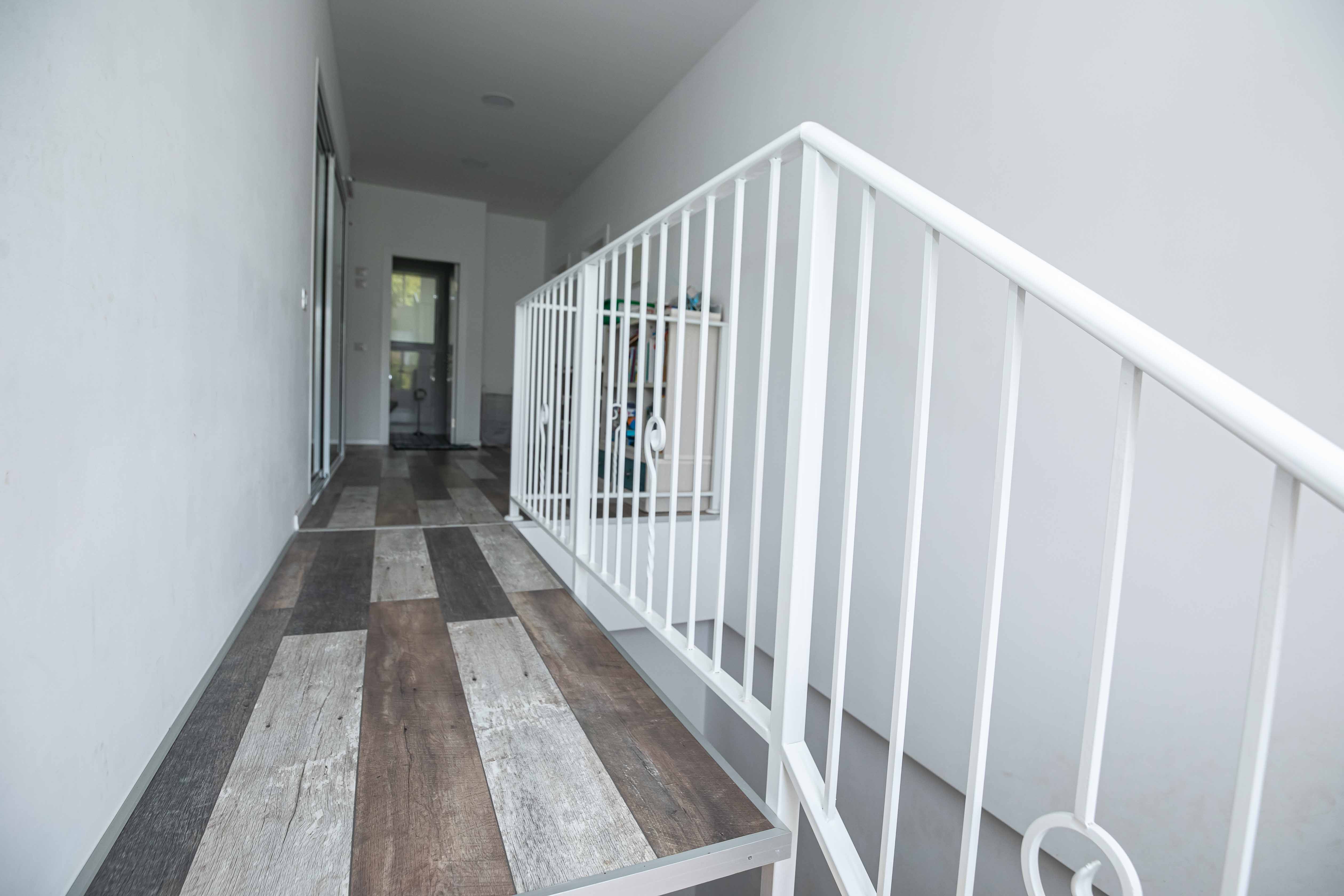 Customized metal stairs