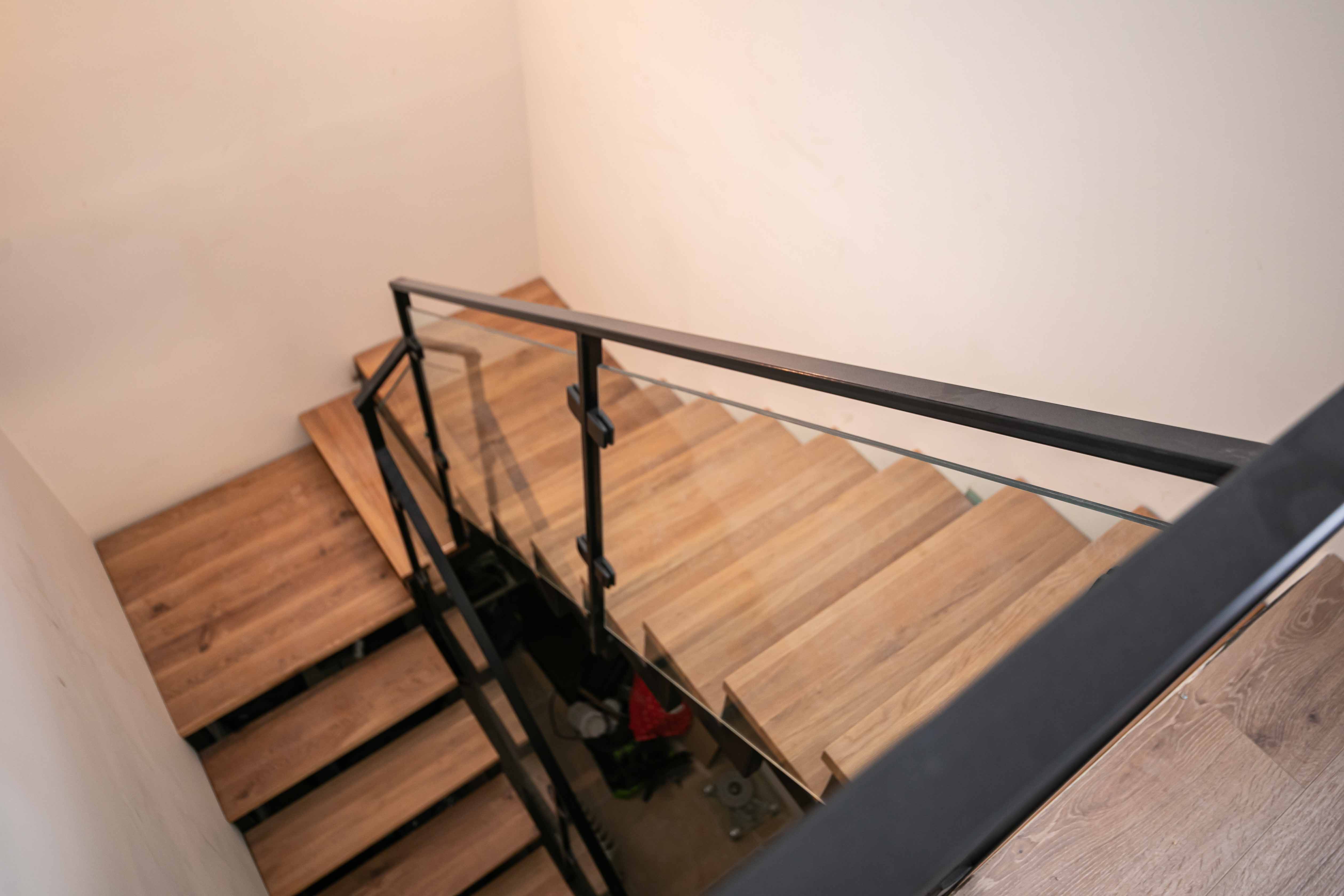 Customized metal stairs