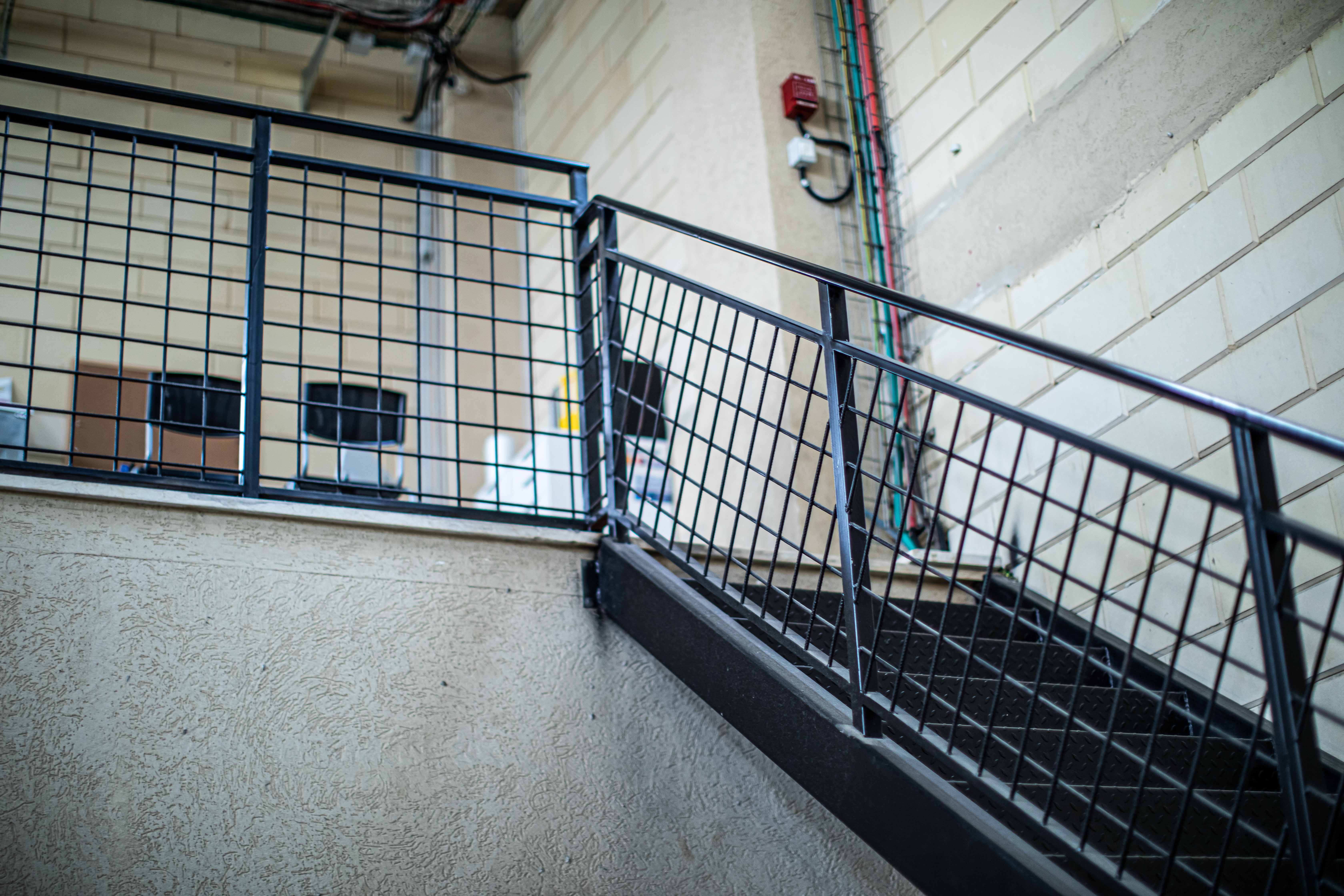 Customized metal stairs