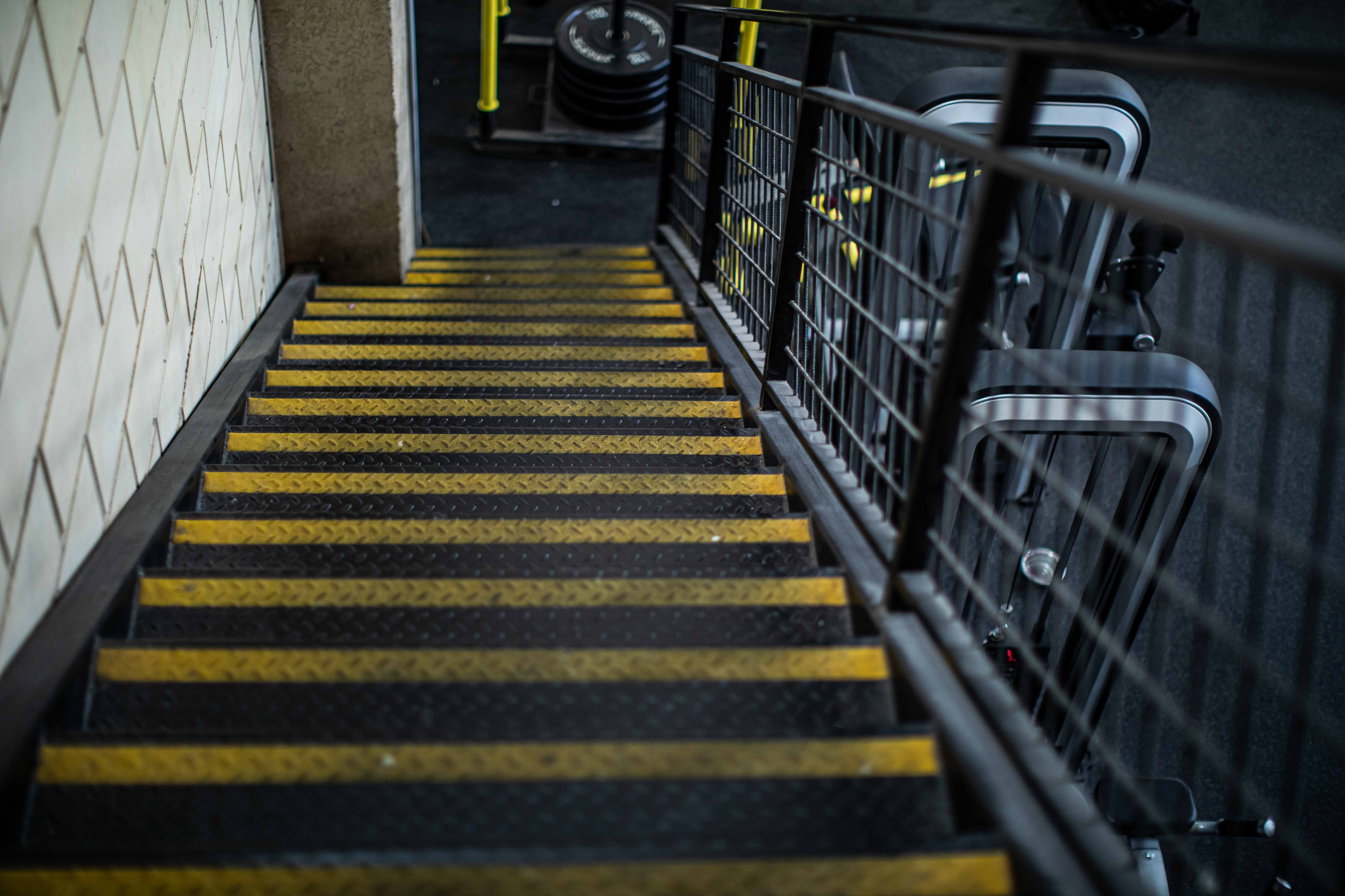 Customized metal stairs