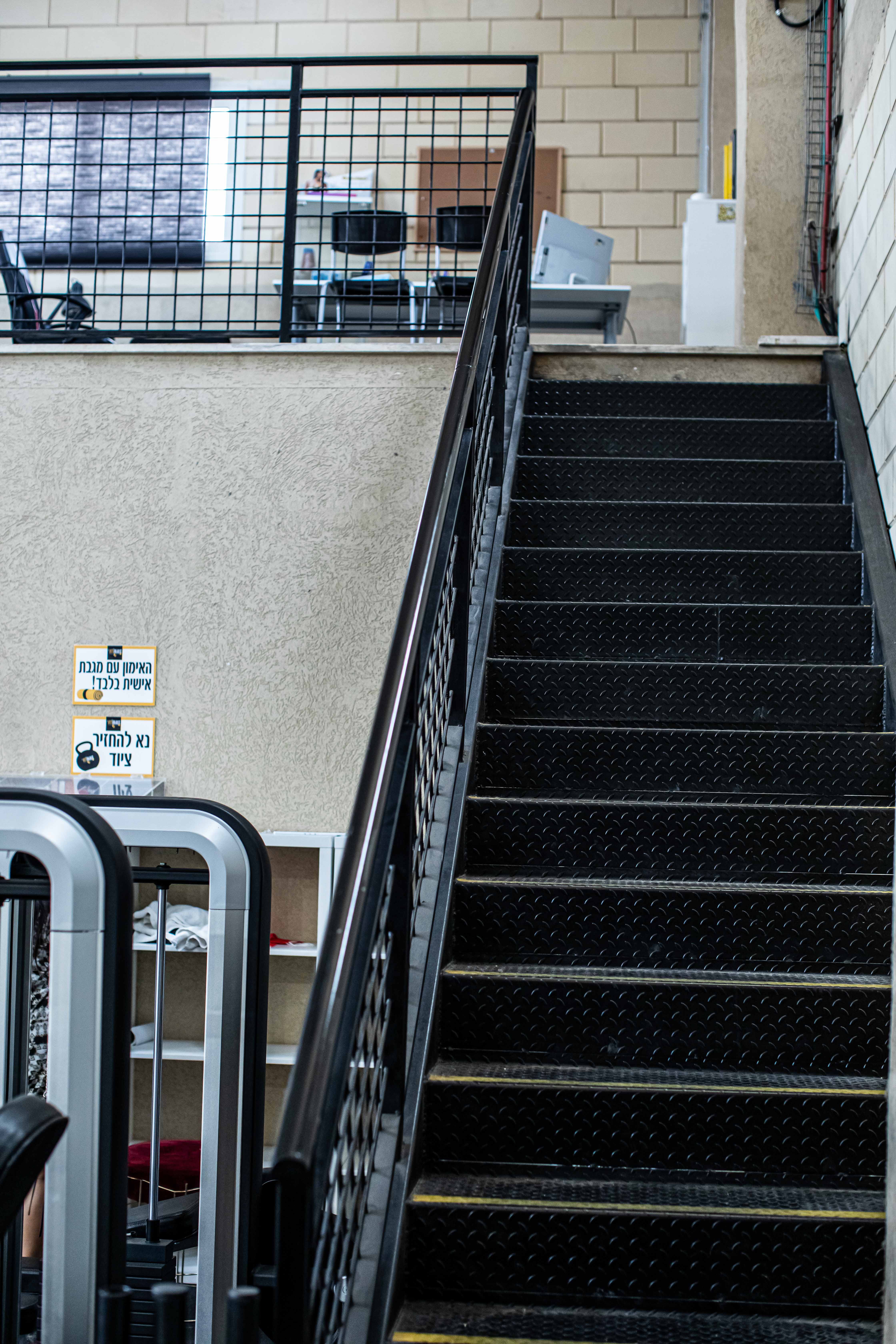 Customized metal stairs