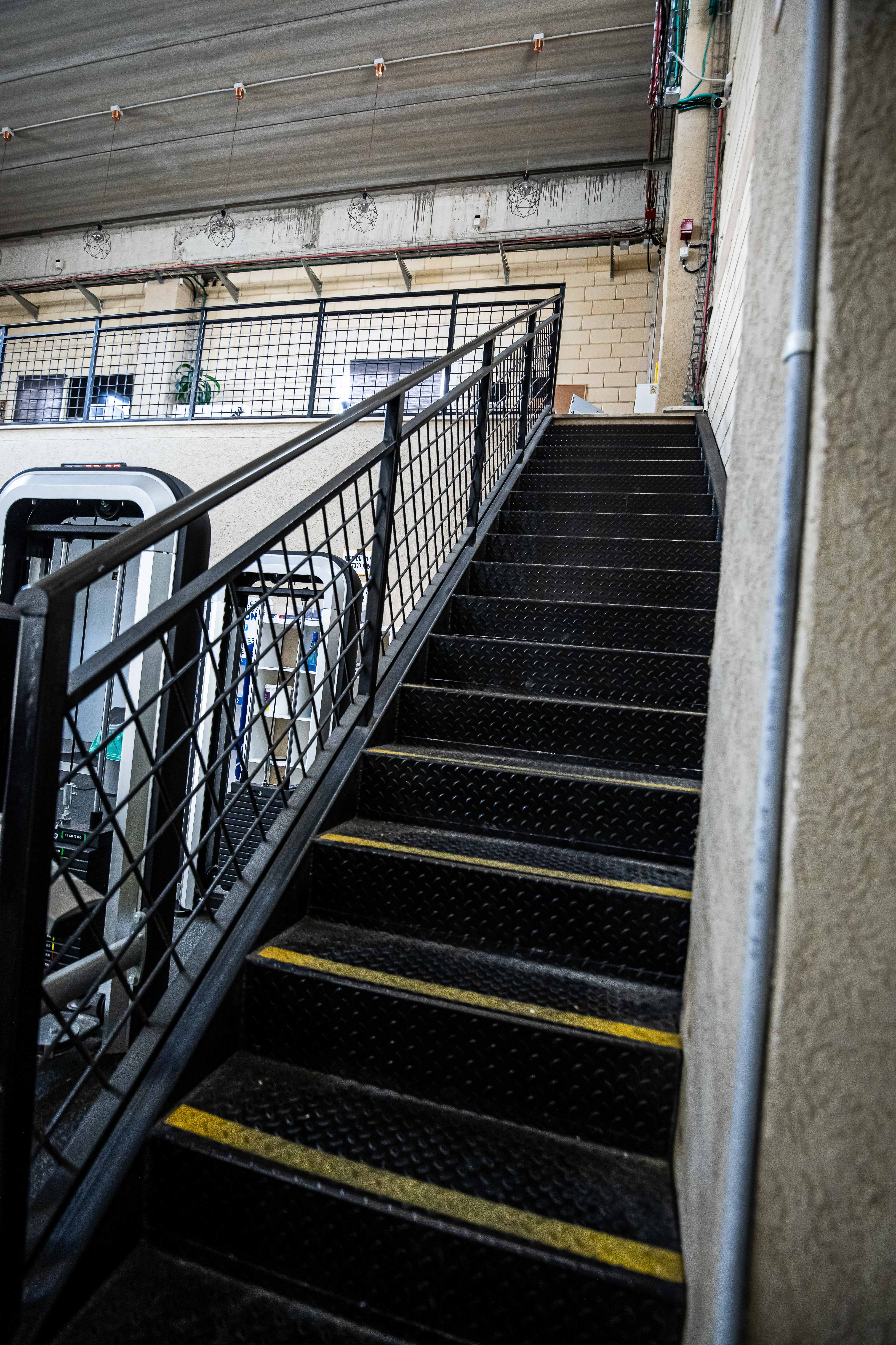 Customized metal stairs