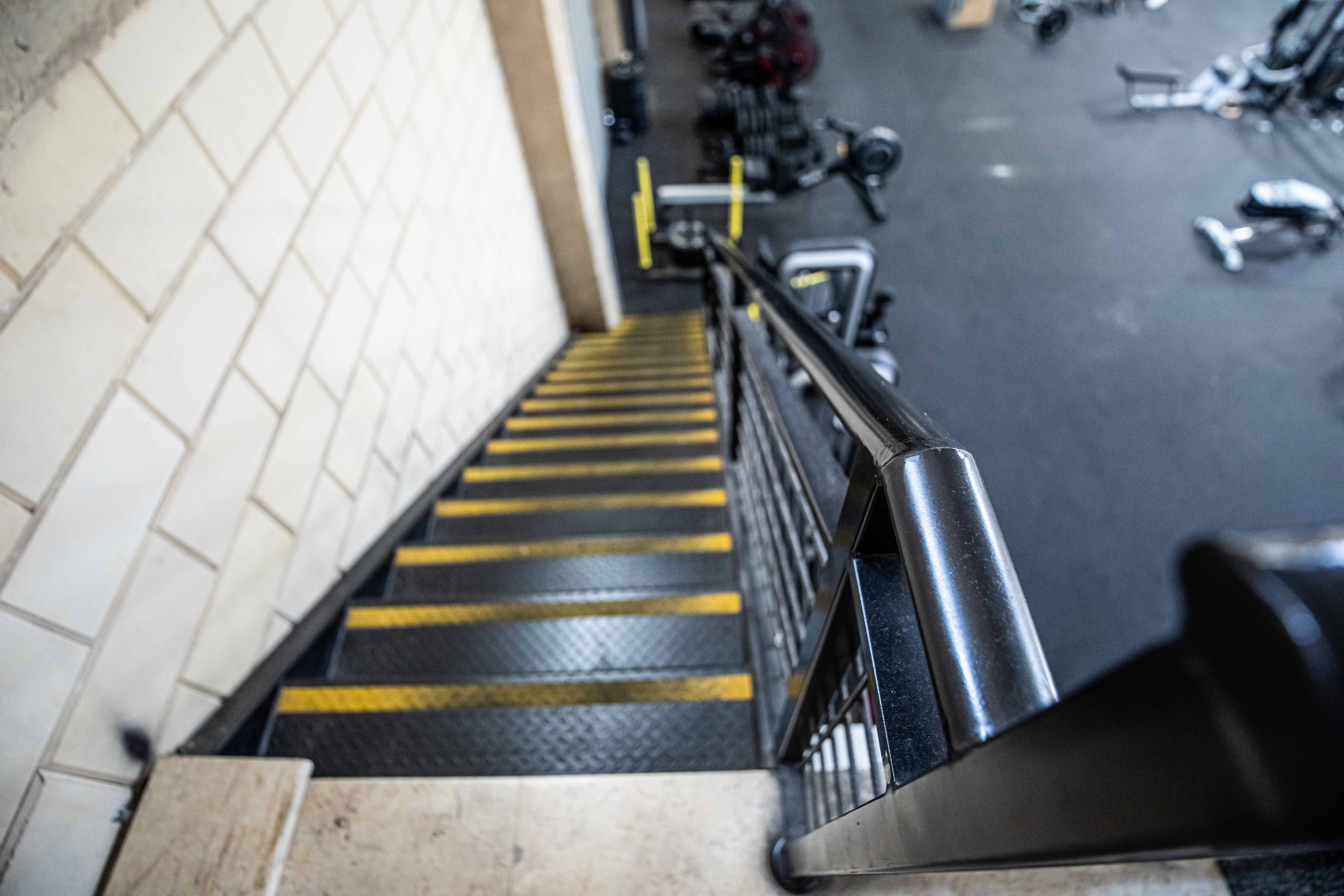 Customized metal stairs