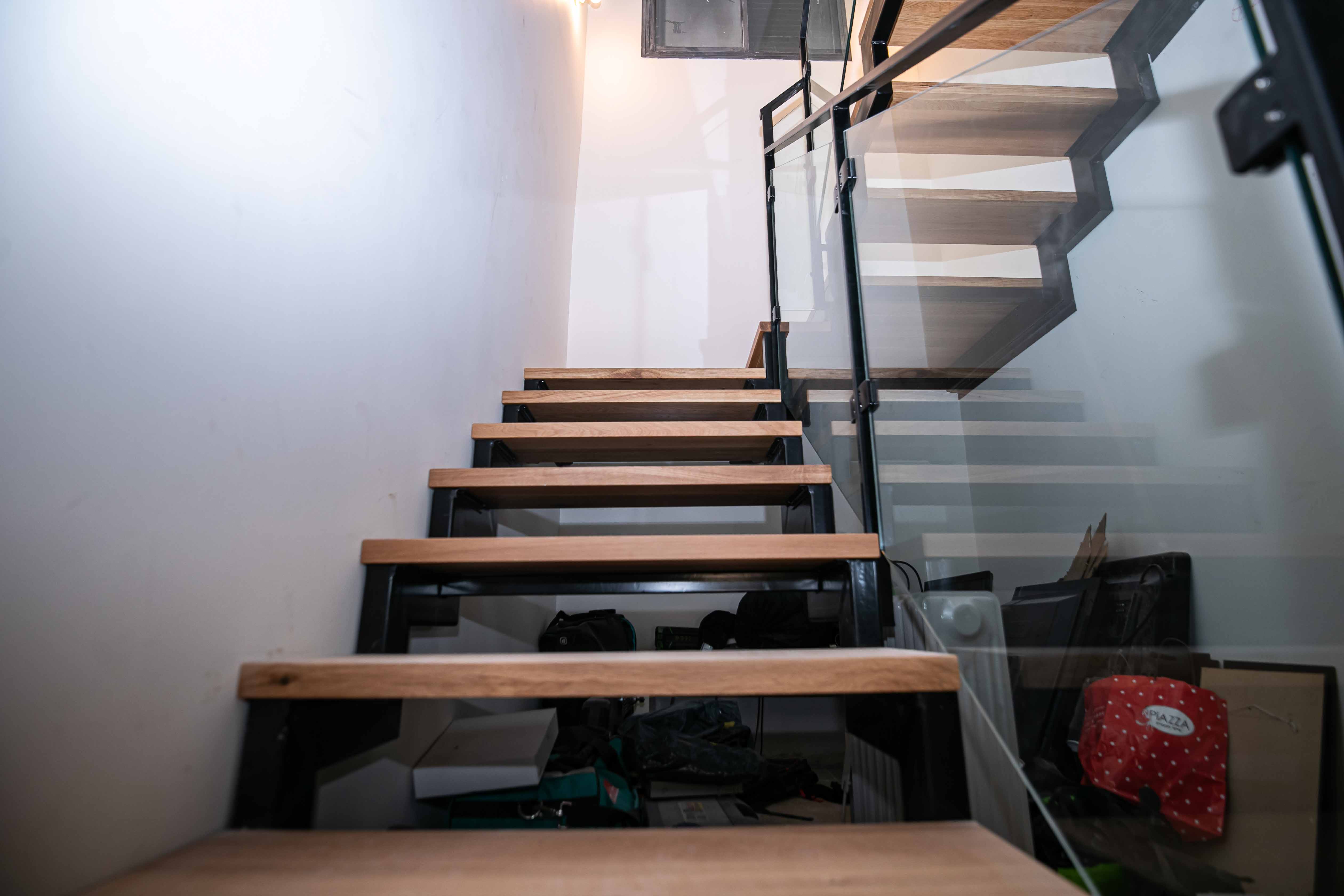 Customized metal stairs