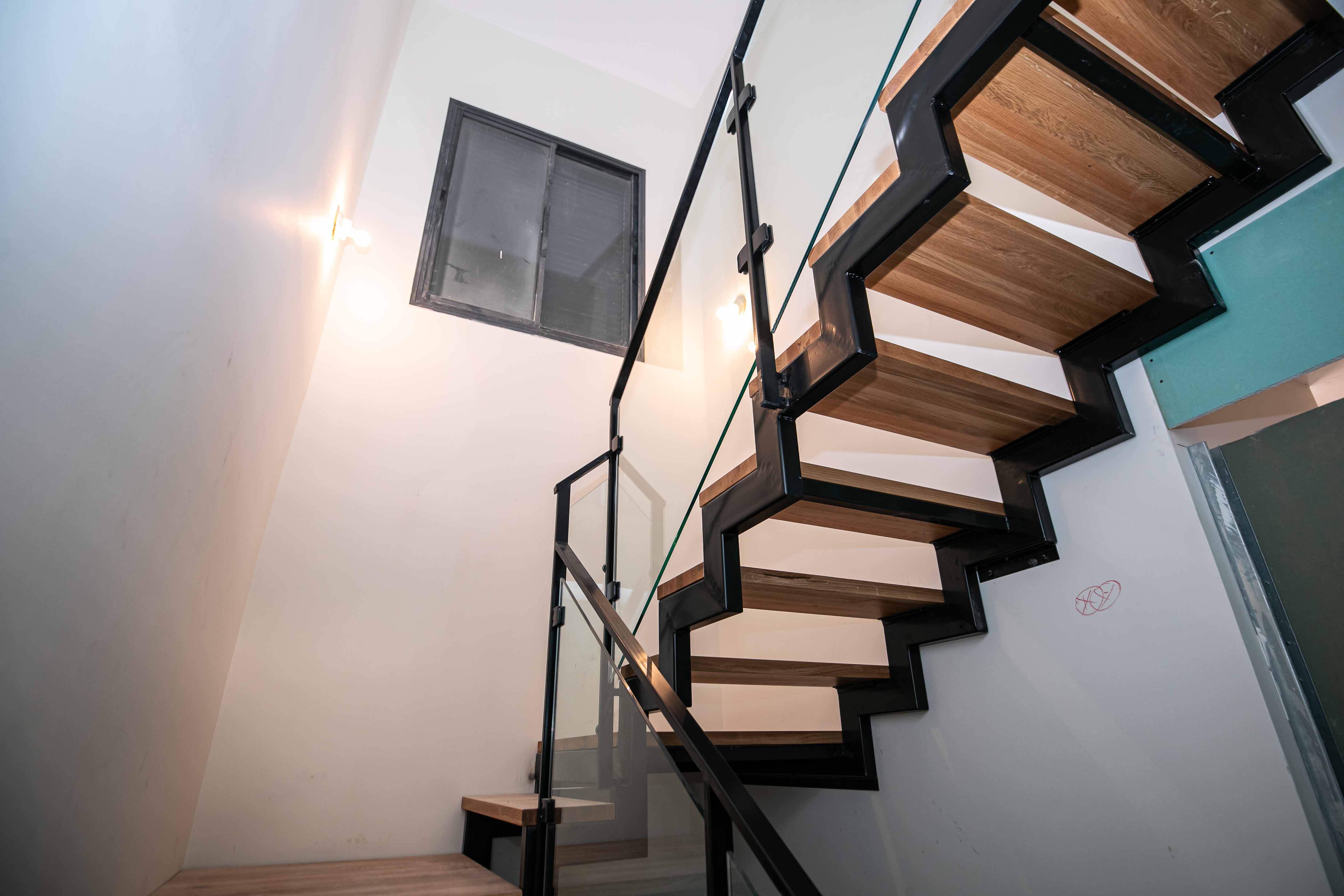 Customized metal stairs
