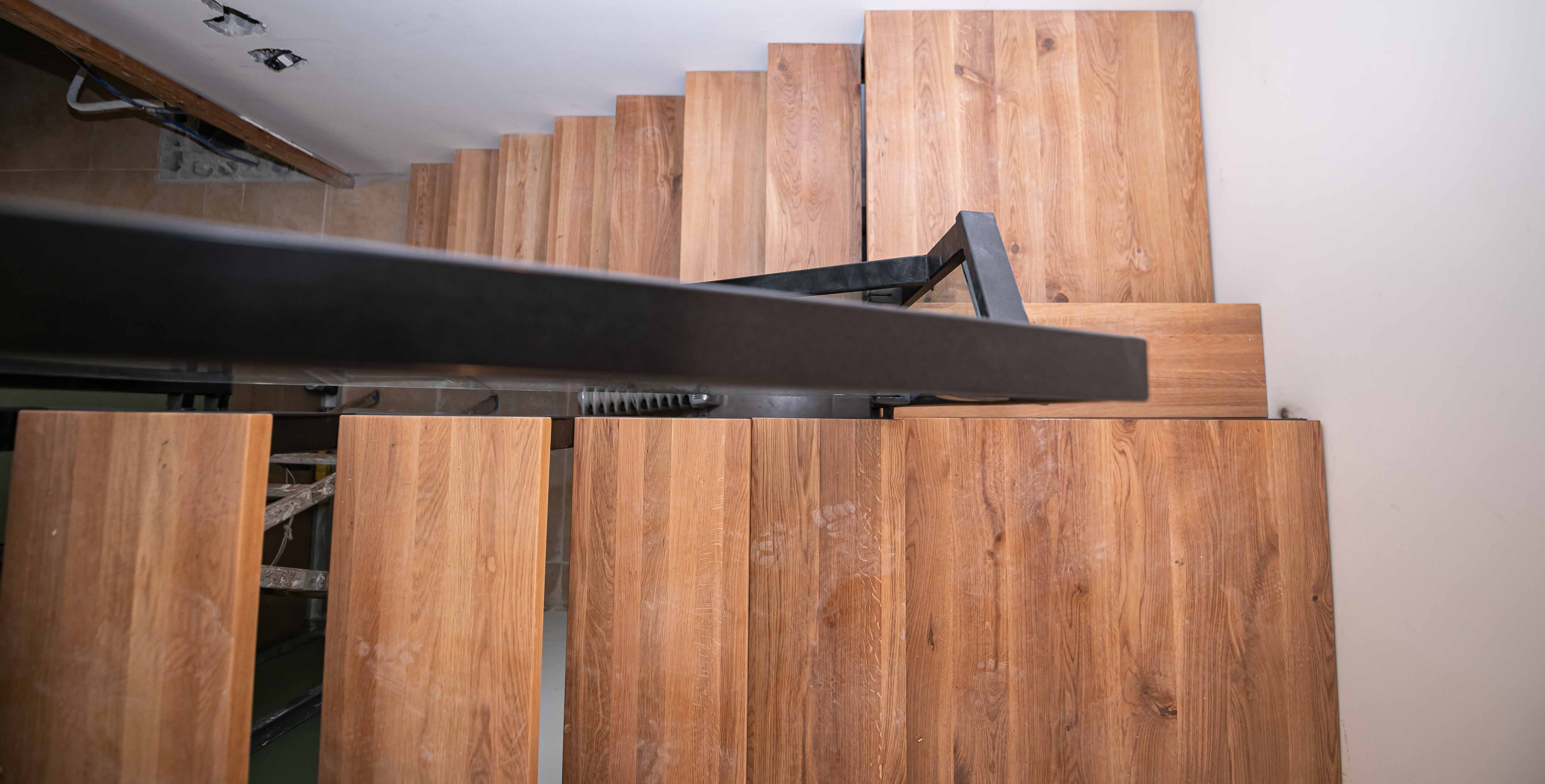 Customized metal stairs
