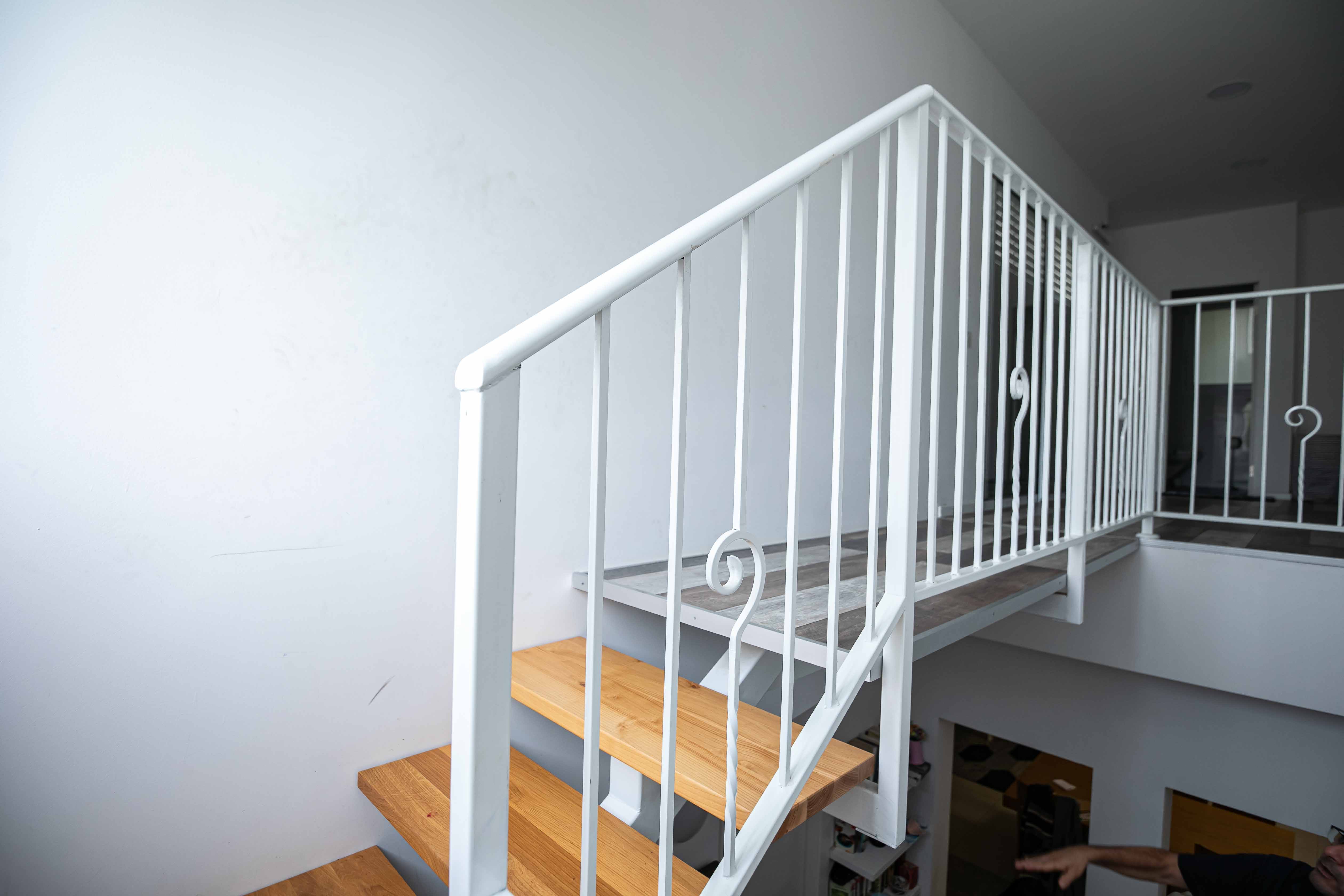 Customized metal stairs