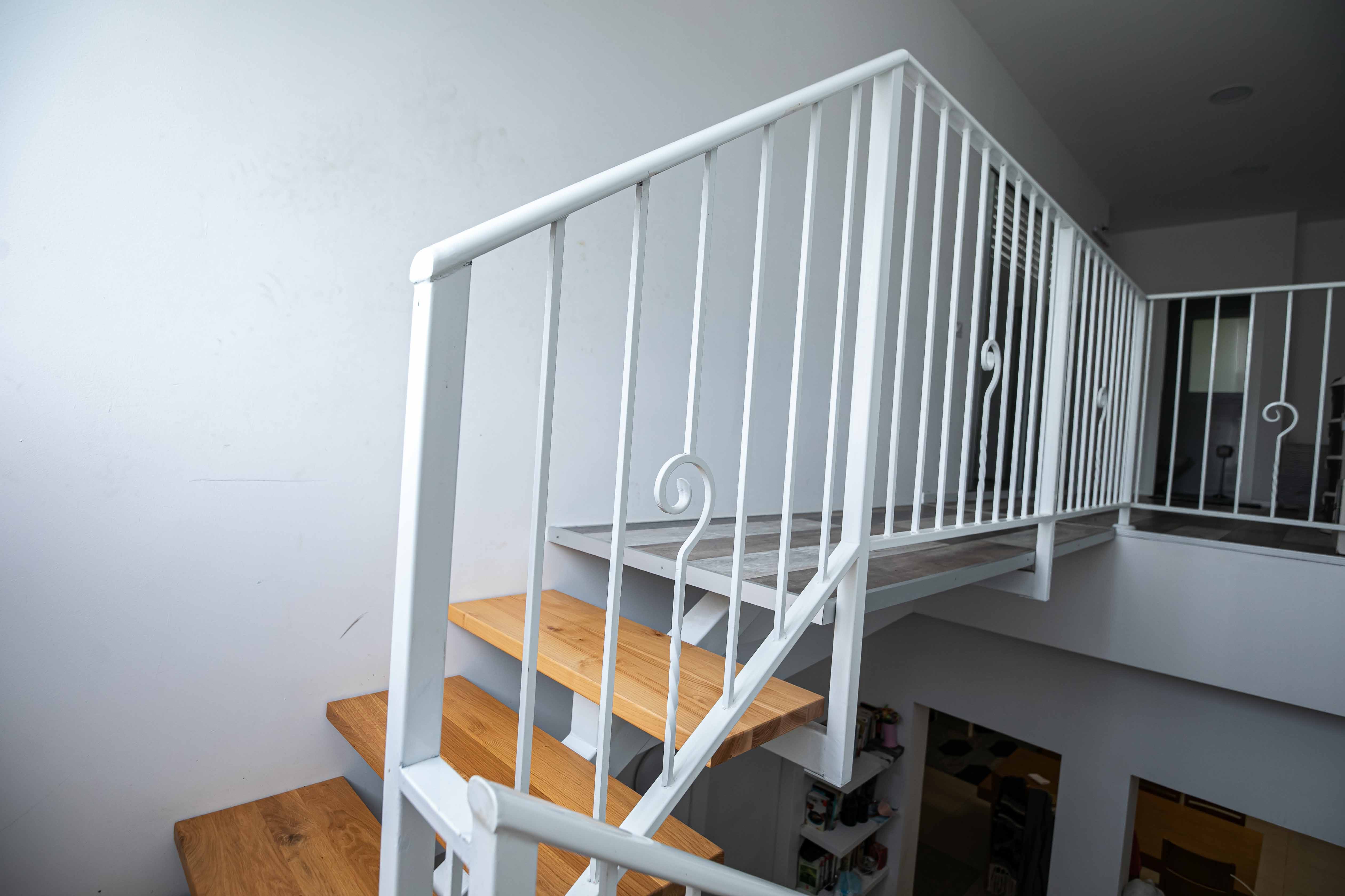 Customized metal stairs