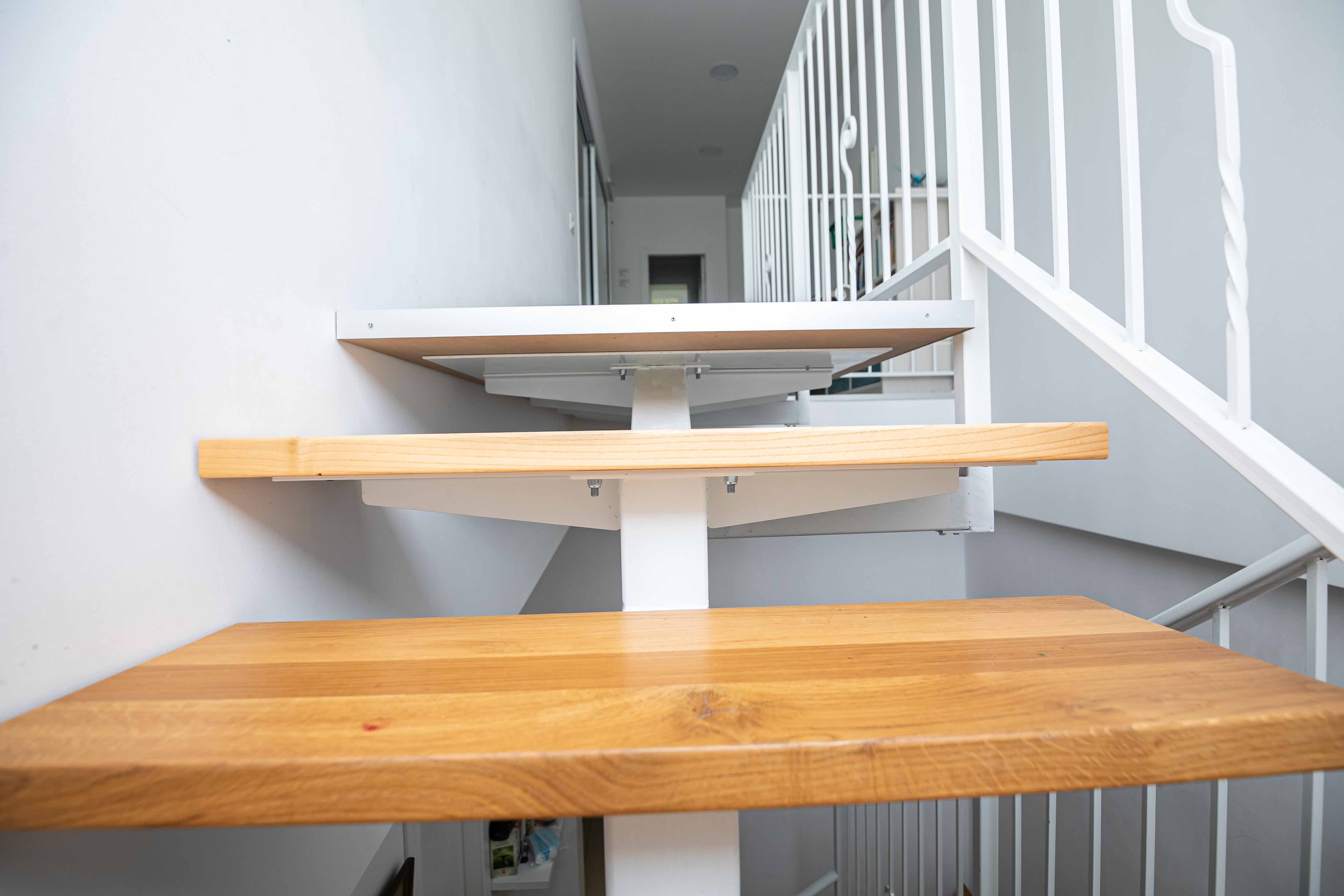 Customized metal stairs