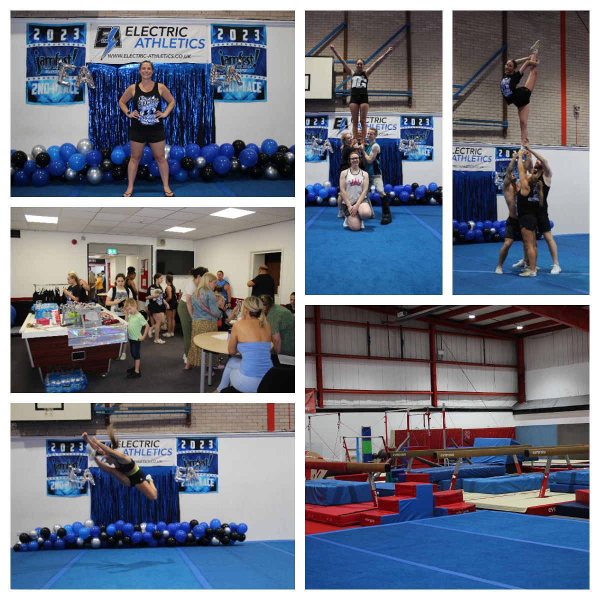 Salford Cheerleading Team First Open Gym