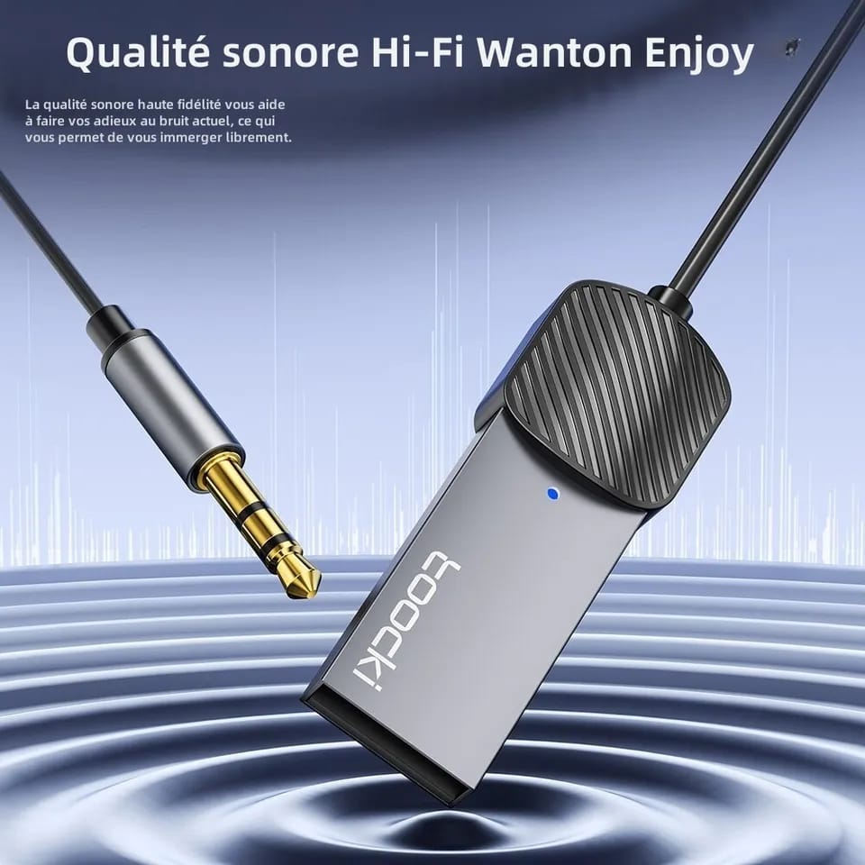 Car Bluetooth AUX Adapter