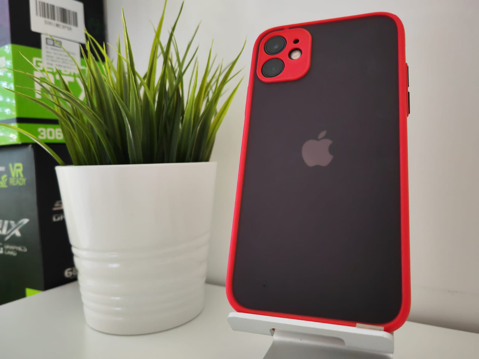 Shockproof iPhone11 case in soft silicone