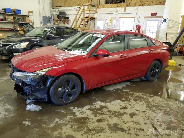 Hyundai Elantra Sel 2022 Red 2.0L 4