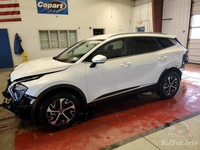 Kia Sportage Ex 2023 White 1.6L 4