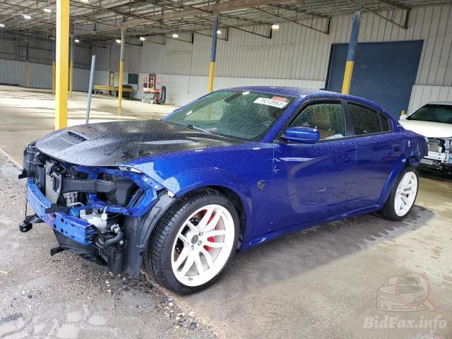 Dodge Charger Srt Hellcat 2022 Blue 6.2L 8