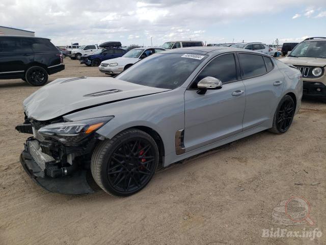 Kia Stinger GT1 2022 Gray 3.3L 6