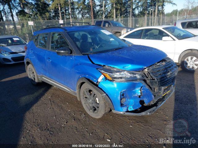 Nissan Kicks Sr Xtronic Cvt 2022 Blue