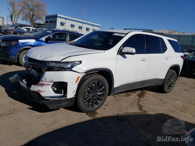 Chevrolet Traverse Rs 2022 White 3.6L 6