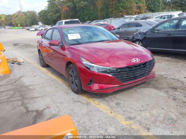 Hyundai Elantra Sel 2023 Red