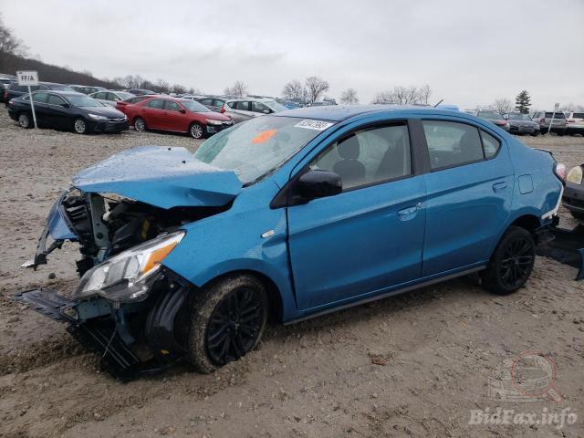 Mitsubishi Mirage G4 Es 2022 Blue 1.2L 3