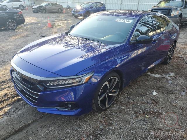Honda Accord Hybrid Sport 2022 Blue 2.0L 4