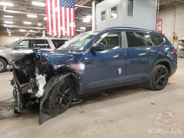 Volkswagen Atlas Sel R-Line 2023 Blue 3.6L 6