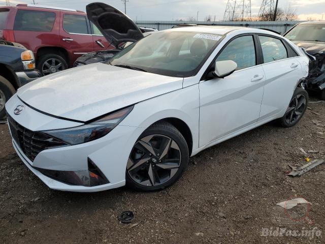 Hyundai Elantra Limited 2022 White 1.6L 4