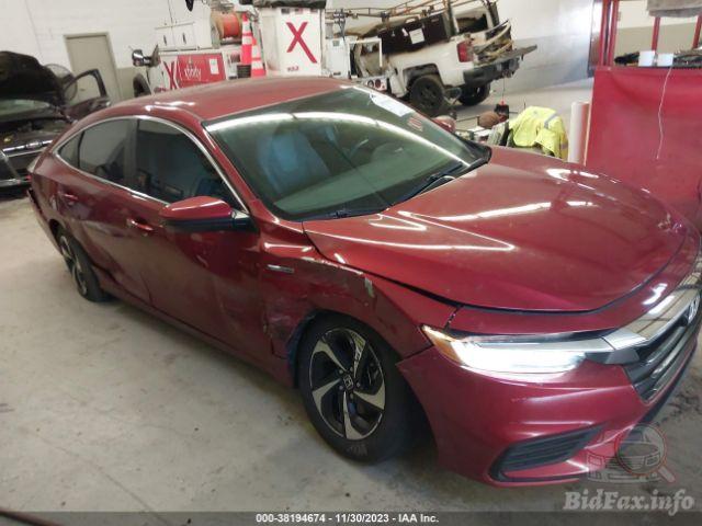 Honda Insight Ex 2022 Red 1.5L