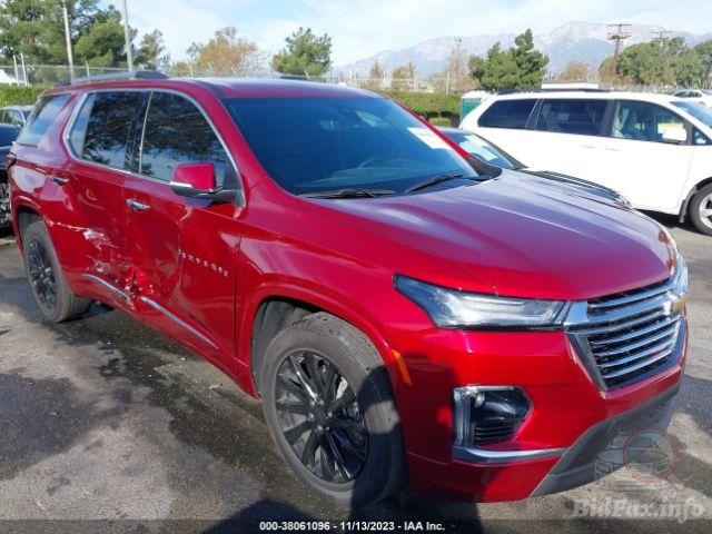 Chevrolet Traverse Fwd Premier 2023 Red 3.6L