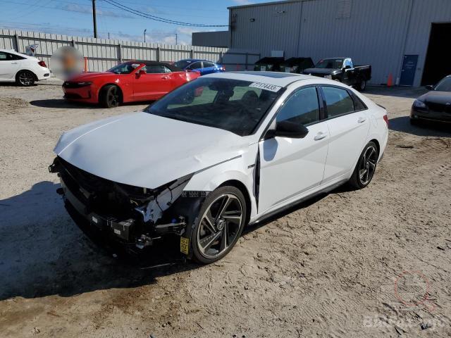 Hyundai Elantra N Line 2023 White 1.6L 4