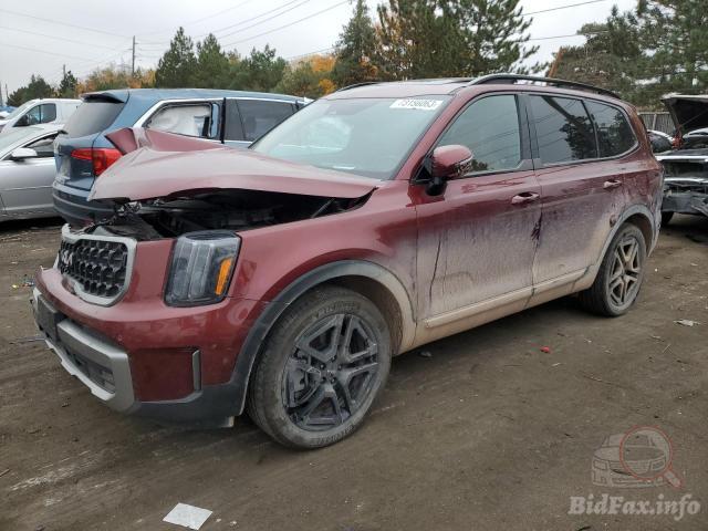 Kia Telluride Sx 2023 Maroon 3.8L 6