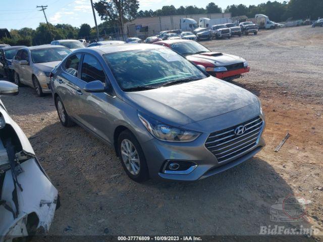 Hyundai Accent Sel 2022 Gray 1.6L