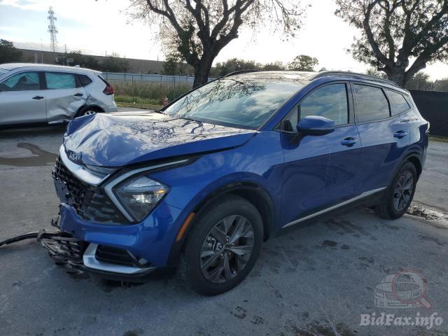 Kia Sportage Sx 2023 Blue 2.5L 4