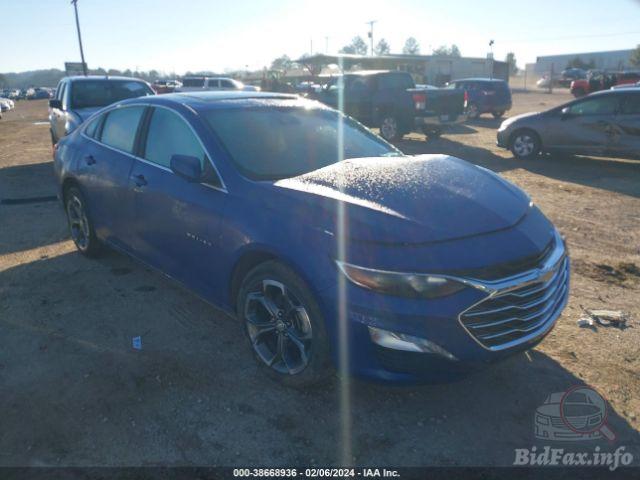 Chevrolet Malibu Fwd 1Lt 2023 Blue 1.5L