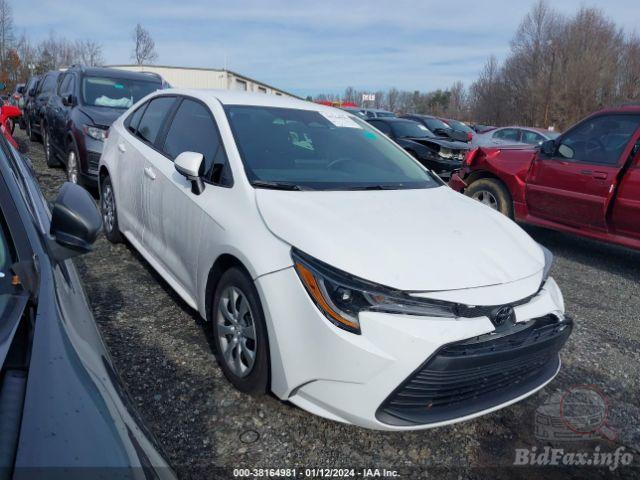 Toyota Corolla Le 2024 White 2L