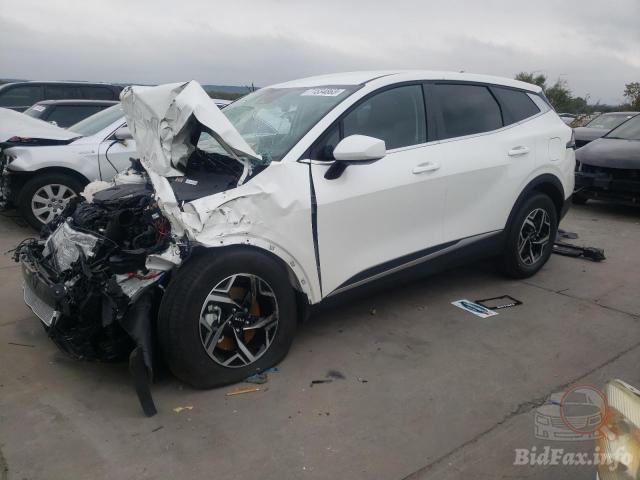 Kia Sportage Lx 2023 White 2.5L 4