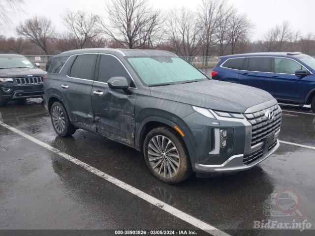 Hyundai Palisade Calligraphy 2023 Blue 3.8L