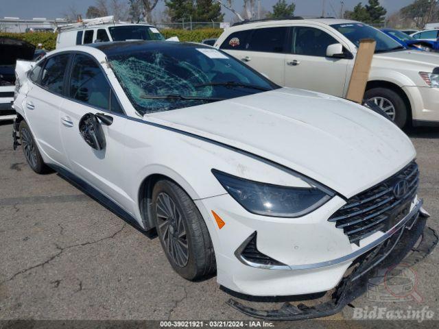Hyundai Sonata Hybrid Limited 2022 White 2.0L